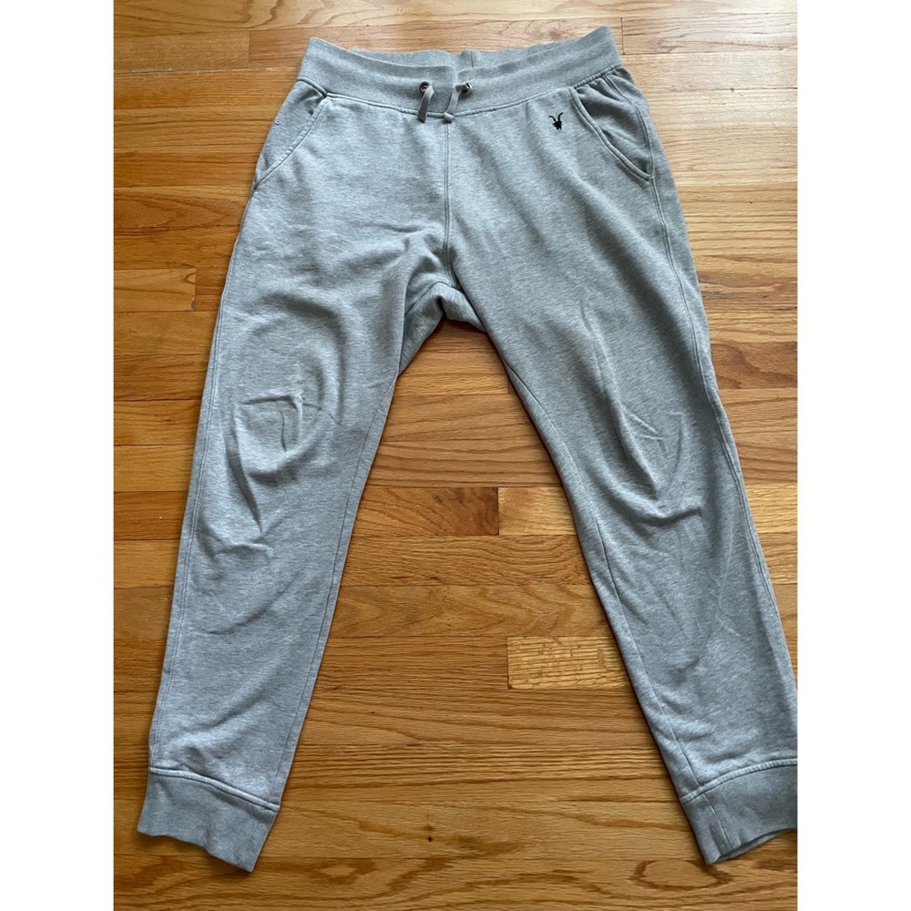 AllSaints Men's Gray Raven Sweatpants Joggers M  flaw (hole)